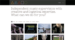 Desktop Screenshot of amanomusic.com